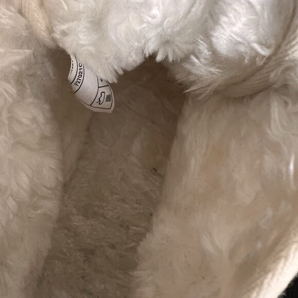 UGG Men's Neumel Canvas II Wool Lined Chukka Lace Up Boots in White Cap Size 11 - Picture 9 of 10